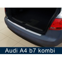 Накладка на задний бампер AUDI A4 (B7) Avant (2004-2008) 